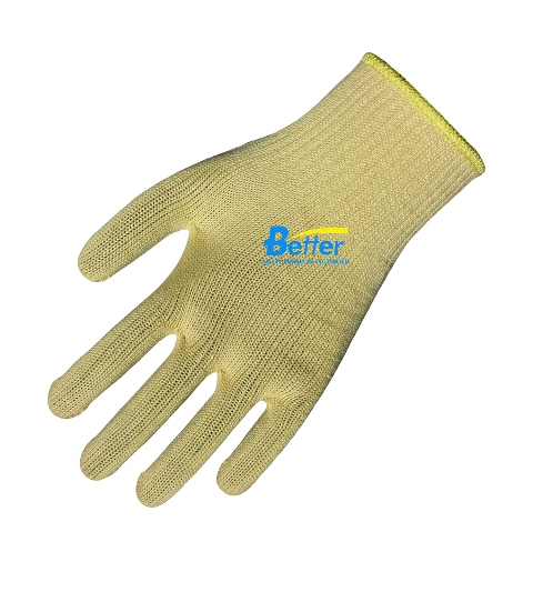 100% 10G Aramid Fiber Knitted Cut Resistant Safety Gloves (BGKK101)