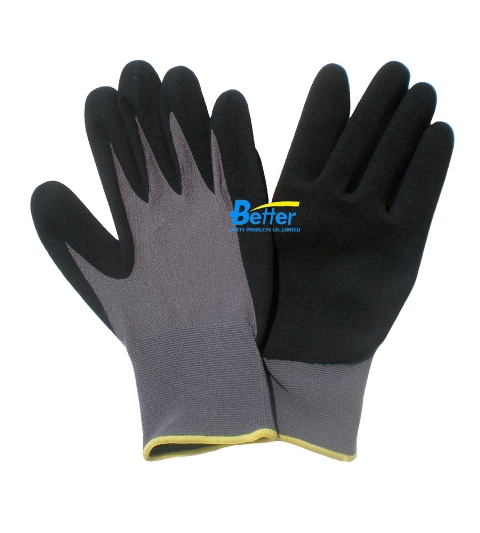 Dexterity Sandy-Nitrile-Dipped Work Gloves (BGNC501)