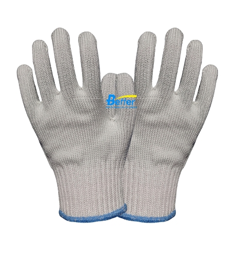 7G HPPE & Steel Yarn Cut Resistant Gloves (BGSC101)