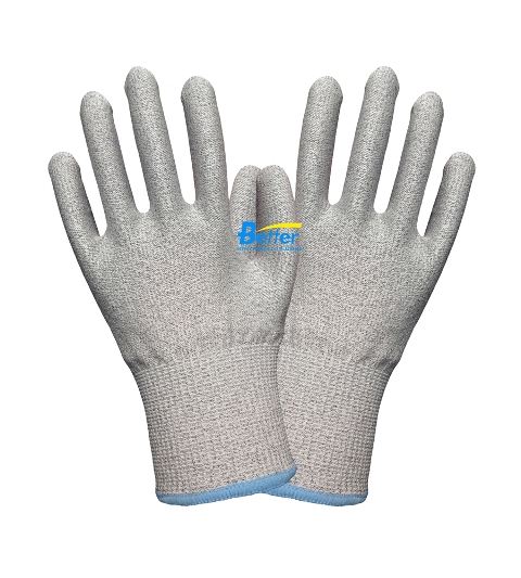100% HPPE Knitted Cut-Resistant-Work Gloves (BGDK102)