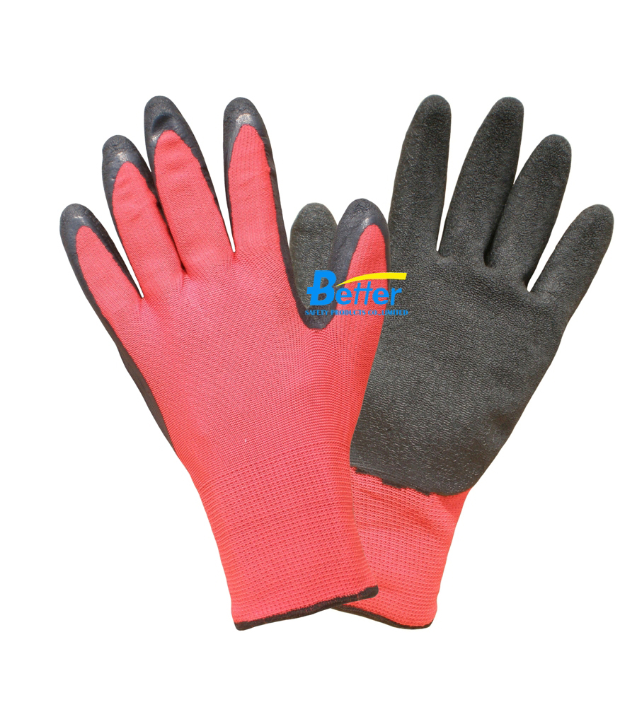 Dexterity Latex-Crinkle Coated Work Gloves(BGLC401)
