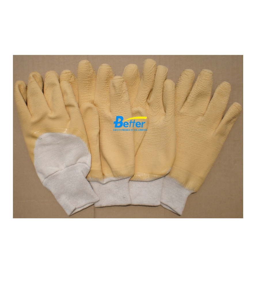 Comfortable Rubber Palm Coated Gloves (BGLC301)