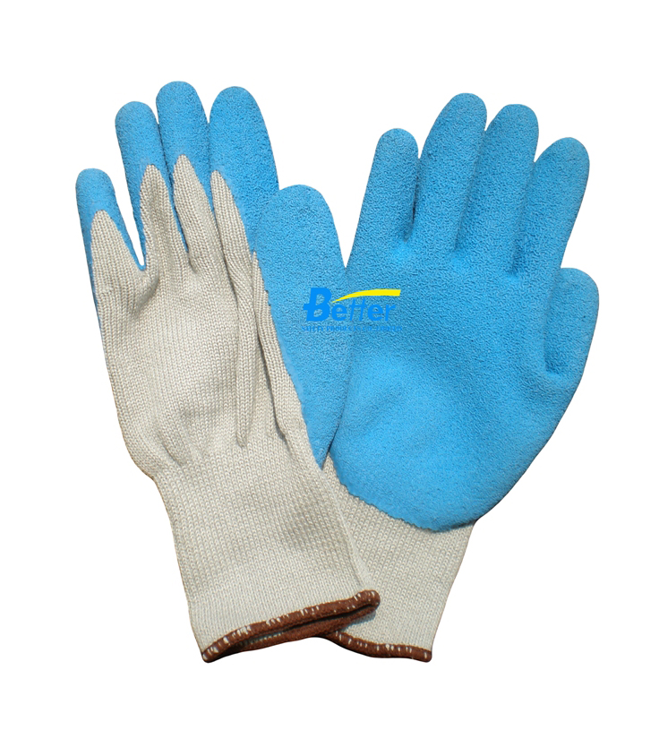 High Quality 10 Guage Latex Coated Work Gloves-BGLC104B