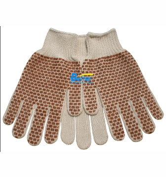 7 Guage PVC Dots Safety Work Gloves (DTC07103)