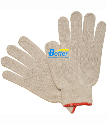Cotton Seamless Knitted Work Glove (BGK0701)