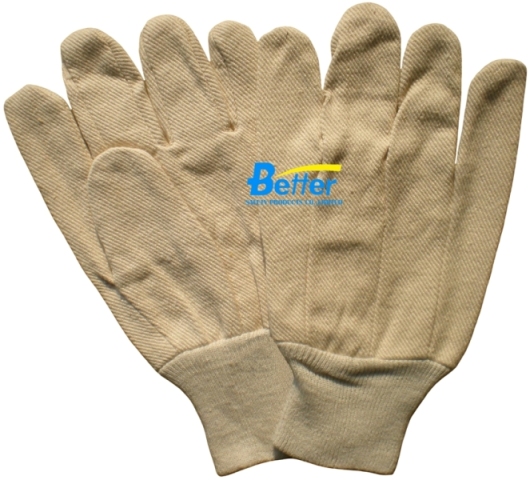BGCW101-All-Purpose White  light weight Cotton Canvas Work Gloves