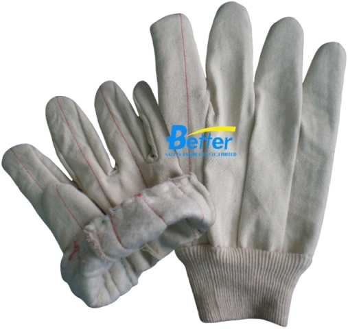 BGCW102-Warm Fleece Lining light weight Cotton Canvas Work Gloves