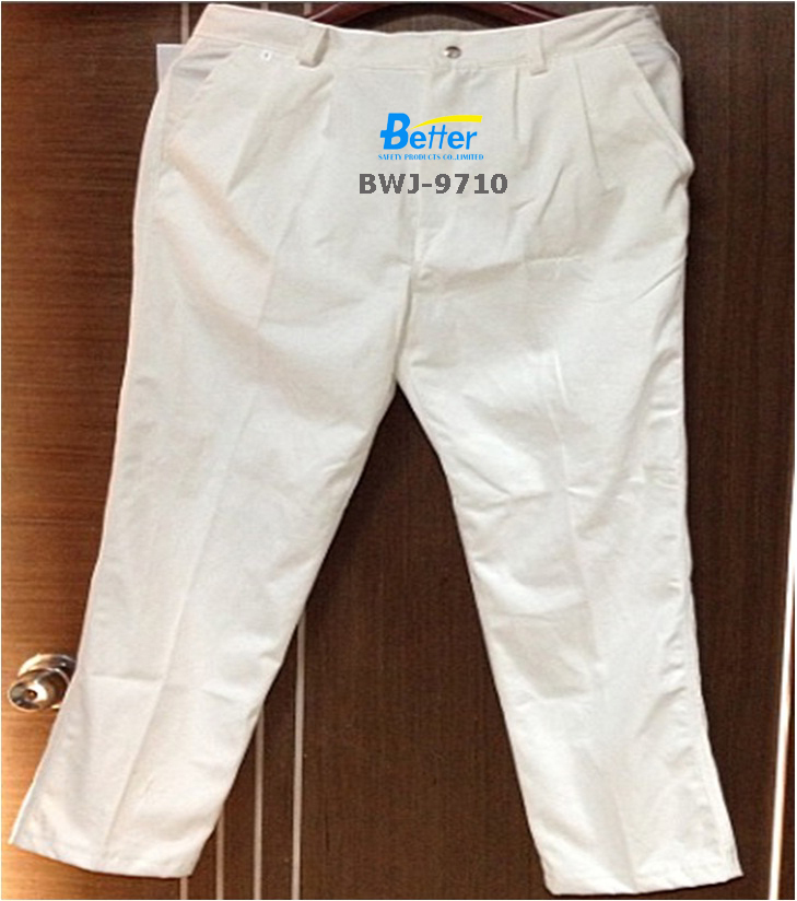 BWJ-9710-Excellent White FR(Flame Retardant)  Welding Pants