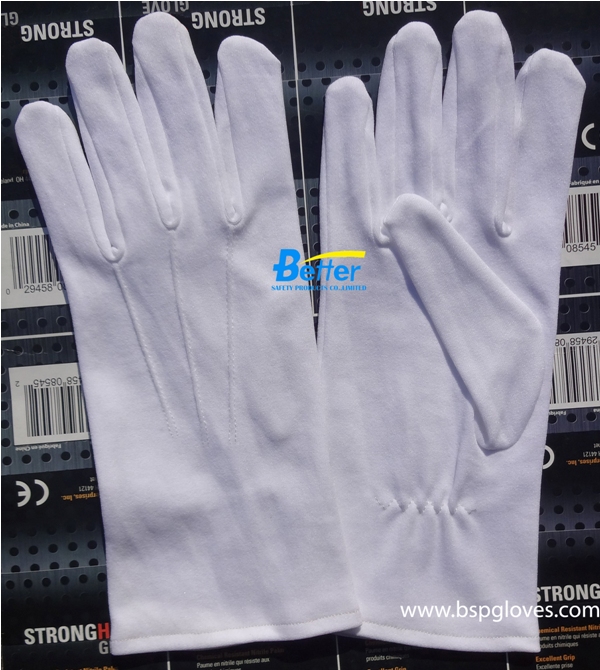 White Nyoln Inspection Parade Police Glove